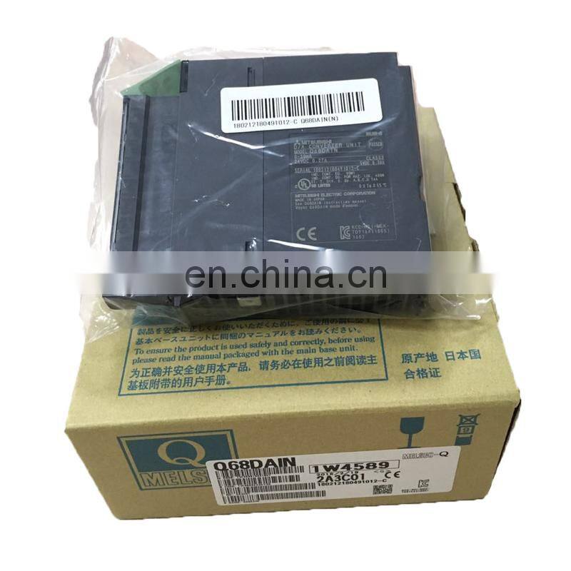best Price Programmable Logic Controller Mitsubishi PLC Q Series Q68DAIN