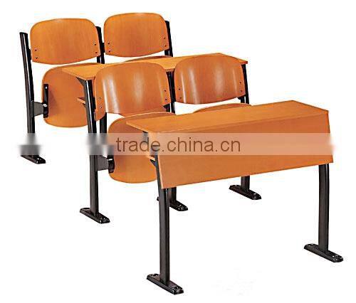 popular school furniture university college desk and chair TC-009-V for student