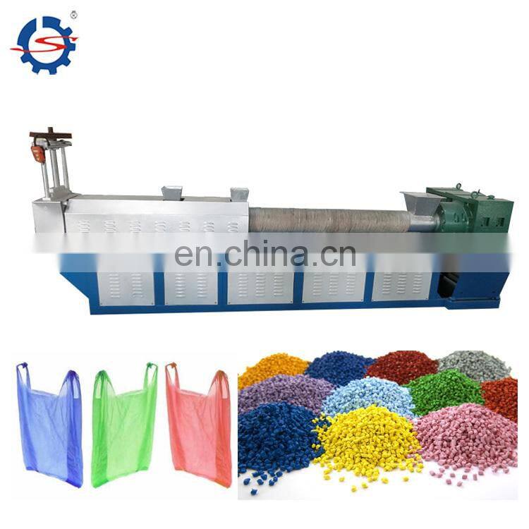 plastic bottle flake pelletizing line pet recycle granulating machine