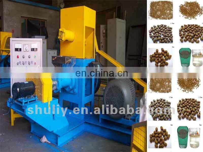 hot single screw floating fish feed pellet machine/poultry pellet feed machine/mixing machine animal feed