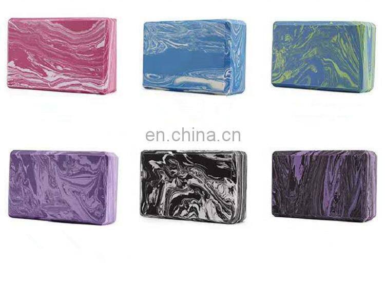 New Custom Yoga Brick Yoga Blocks Supportive, Soft Non-Slip Foam Surface For Yoga, Pilates, Meditation