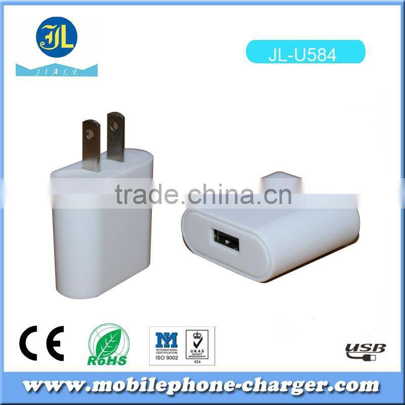 China supplier consumer electronics EU US plug usb home charger used mobile phone