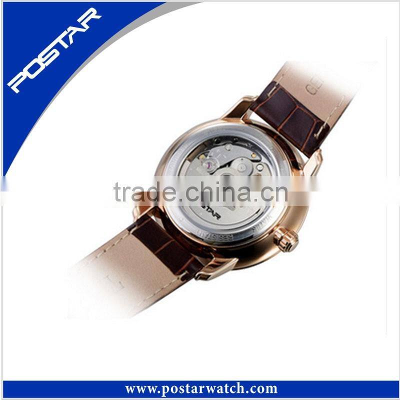 Wholesale Luxury Wrist Watch With Gold Planting Men Leather Buy Watch Online From China Alibaba com