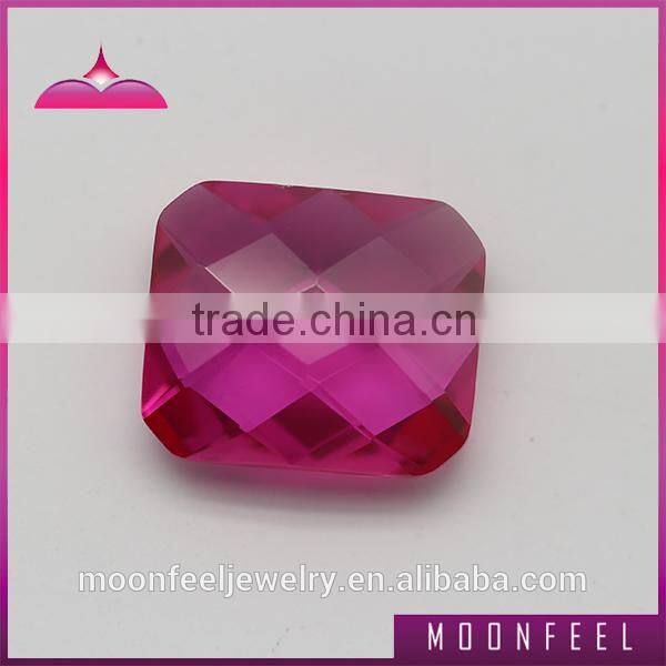 wholesale ruby rose red man made ruby corundum