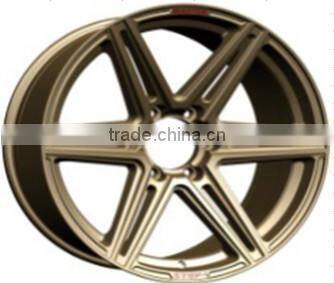 silver wheel rims passenger car alloy wheel rim with 5x139.7 fit for 4x4 car glod wheel rims