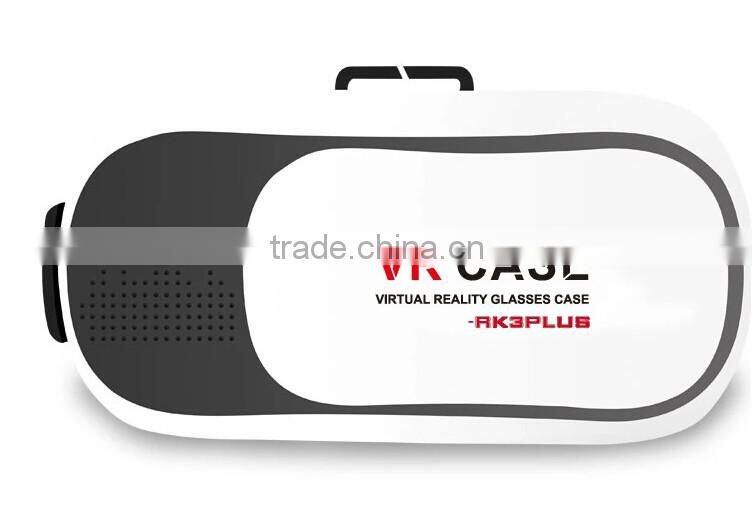 VR Case BOX Google Virtual Reality 3D Glasses Head-mounted 3D Video Movie Game Glasses for iPhone Samsung 3.5-6.0 inch Smart Pho