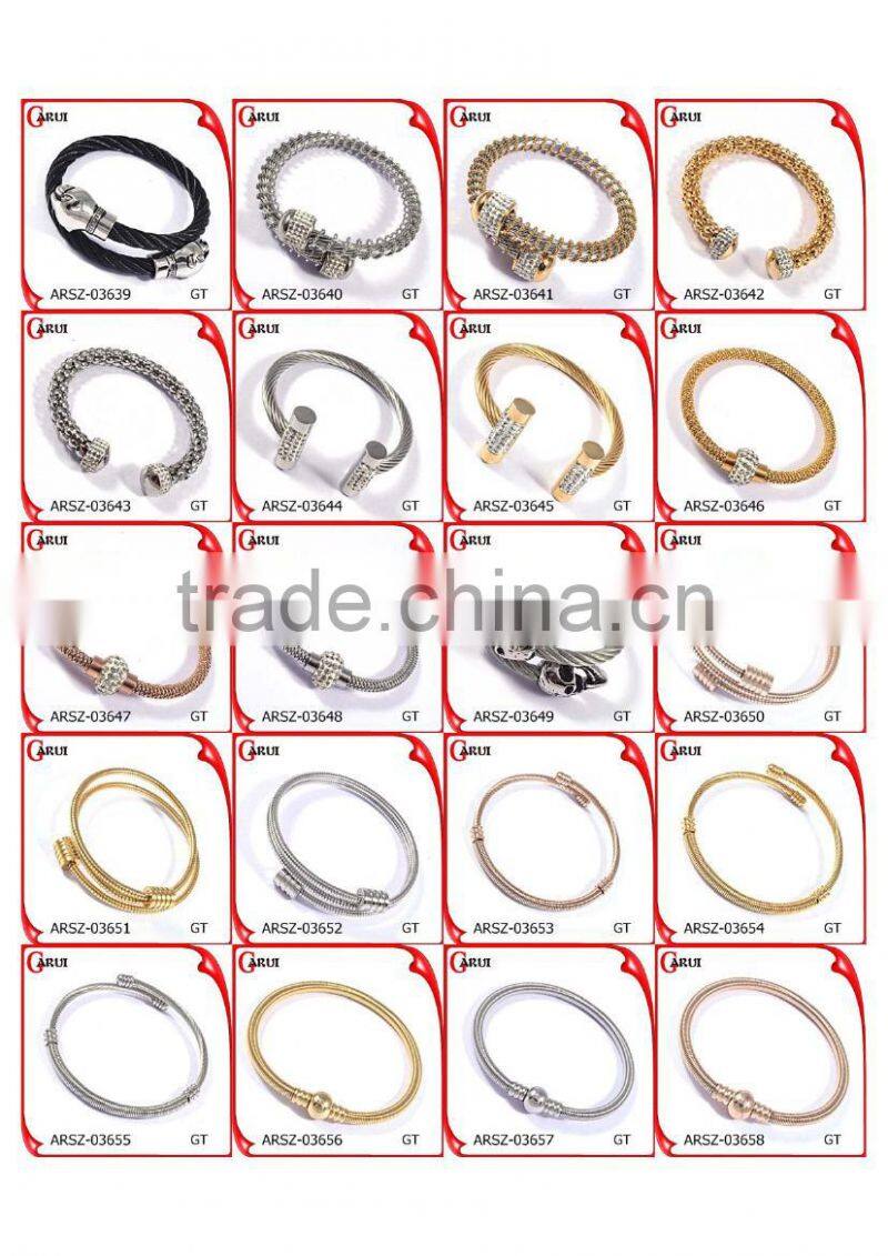 new products wholesale fashion jewelry gold bangles