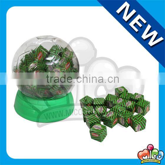 square chocolate candy in football