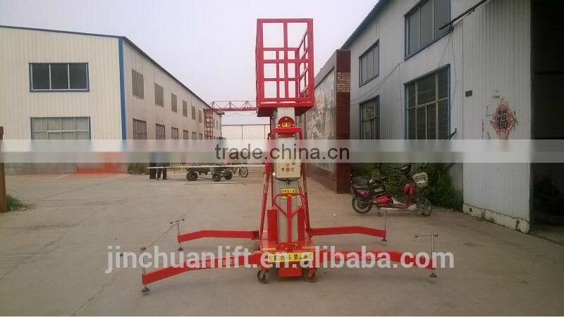 hydraulic aluminum alloy lifting platform electrical ladder