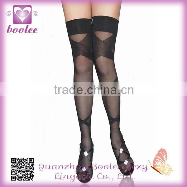 Wholesale Latex Design Simple Stocking Sexy