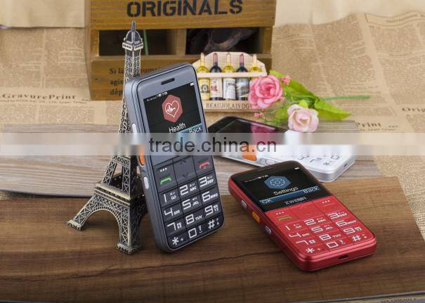 Factory developer APP service SOS Senior phone pedometer GPS tracking fitness equipment for elderly