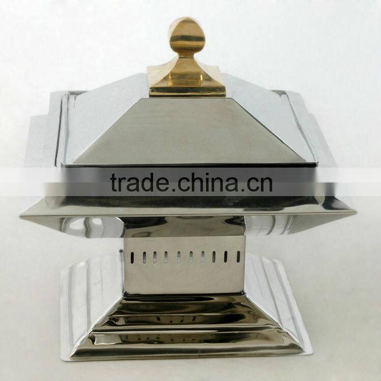 Steel Cheffing Dish, Wedding & Party utensils, food serving dish, hot keeping dish, Catering item, Hotel & Restaurant utensils
