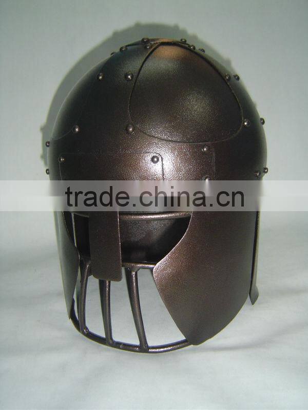 Metal Roman Helmet, Alexander Helmet, Warrior Helmet, German Helmet, Nautical Helmet/ Antique Helmet, Fire Helmet, Armour Helmet