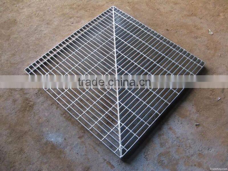 galvanized steel bar grating for floor grating or trench grating