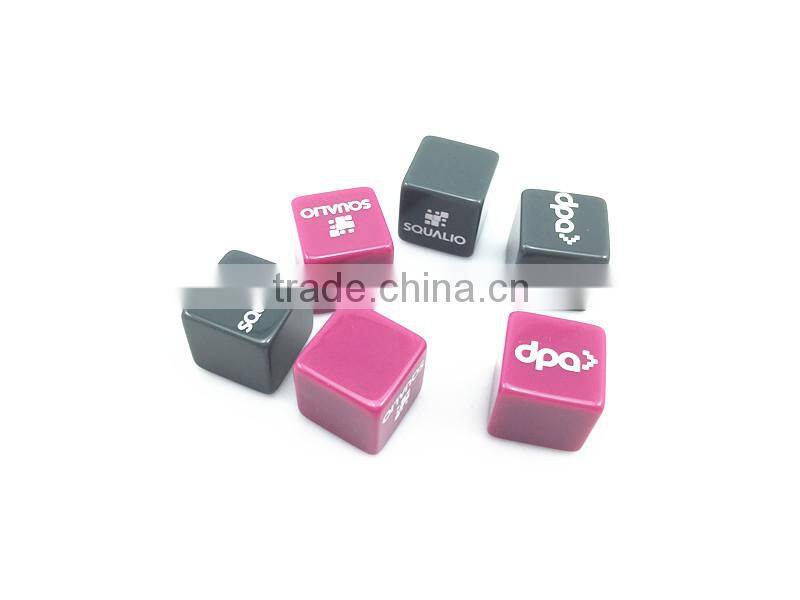 20mm custom printed 6 sided dice