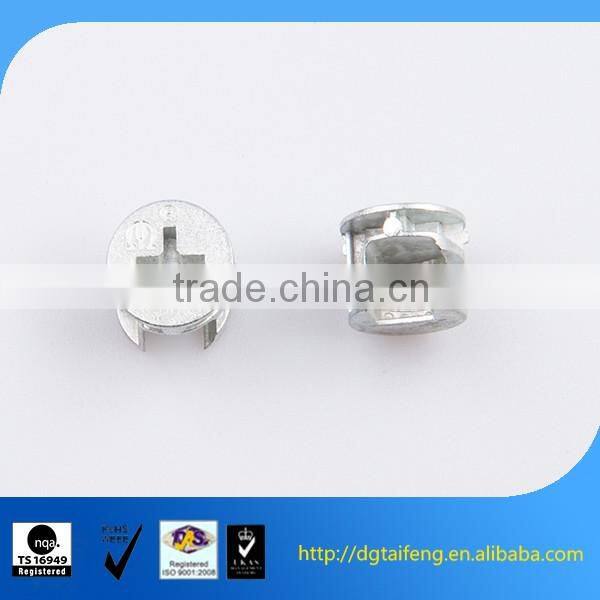 galvanized furniture connector nut assembly cam lock