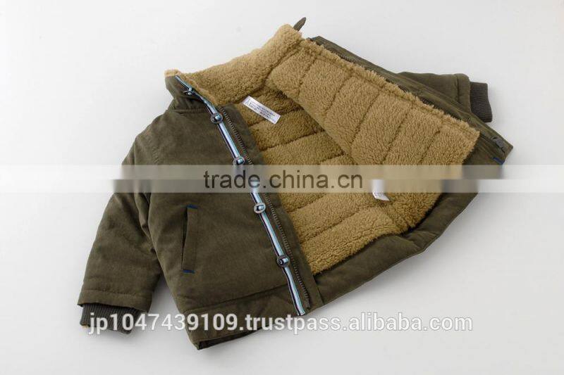 Japanese wholesale products high quality cute new born baby boy clothes winter jacket hot selling in japan