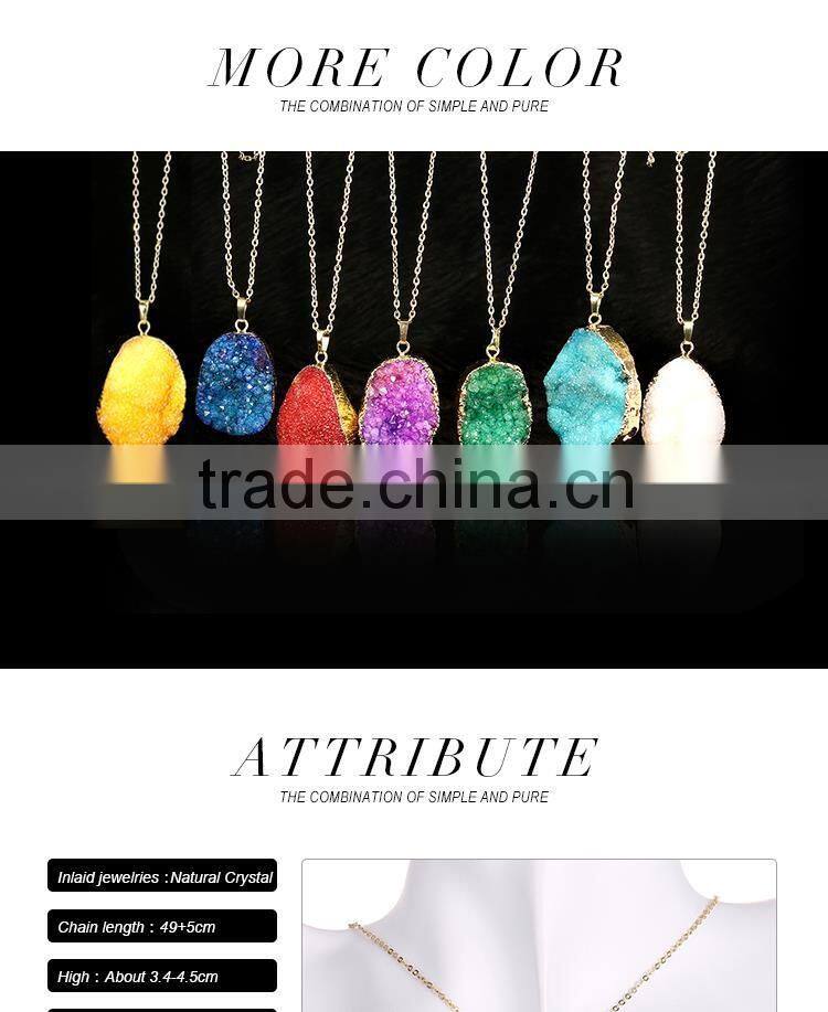 2016 latest design beads necklace, Popular cyrstal necklace