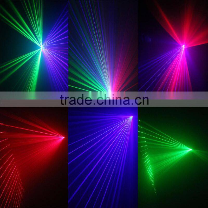 40w christmas laser light show 3 head rgb/led 3 head laser lights