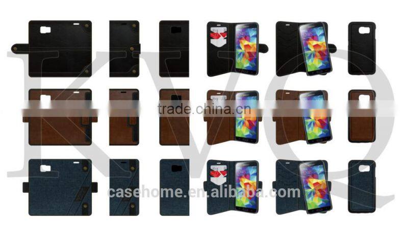 Customized your brand high quality wallet case for LG L PRIME D337,slim case For LG G4,For LGISAI VL/LGV31 case