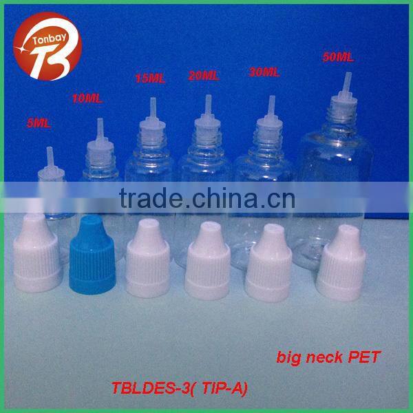 5ml pet empty e cig e juice e cigarette liquid dropper bottles TBLDES-3-5ml