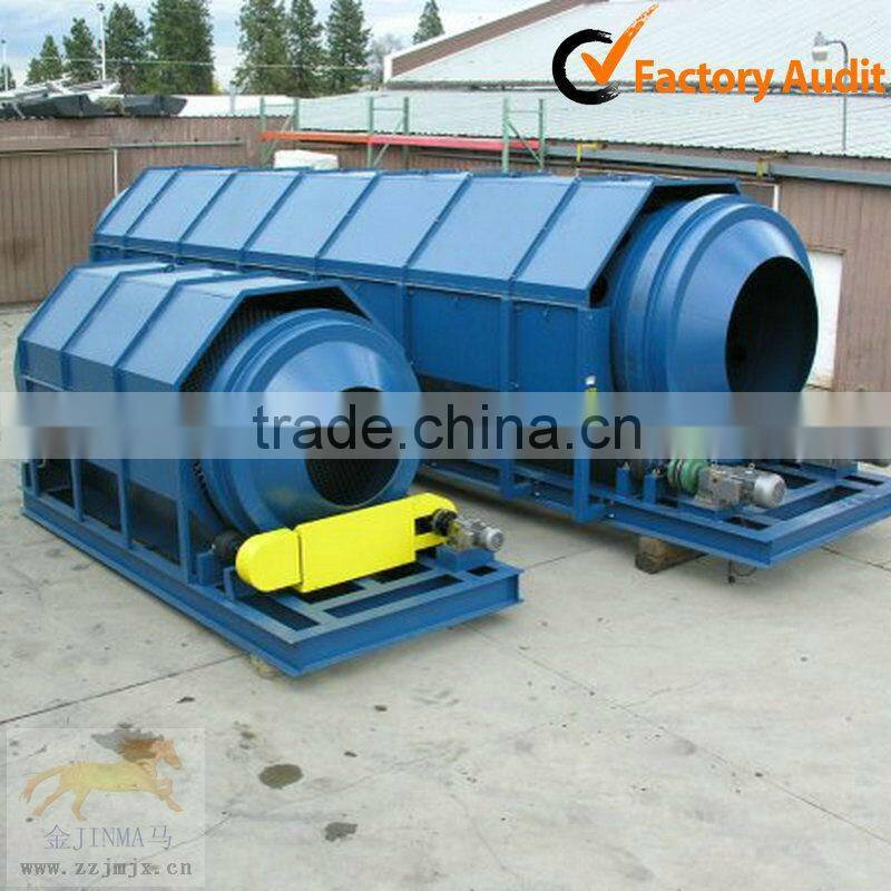 Municipal Waste Recycling Plant MSW used trommel screen for sale