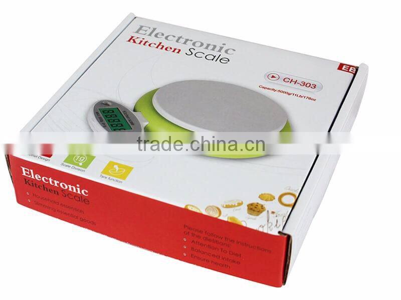 Digital Kitchen Weighing Food Scale for Household 2016 Unique Style 5kg/11lbs