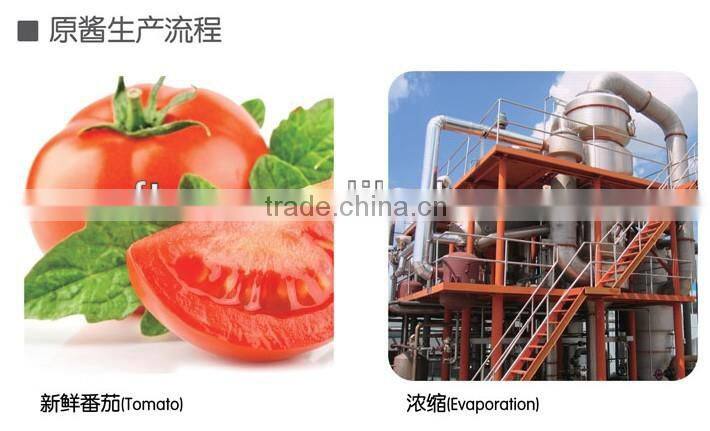 tinned and plastic packed canned tomato ketchup