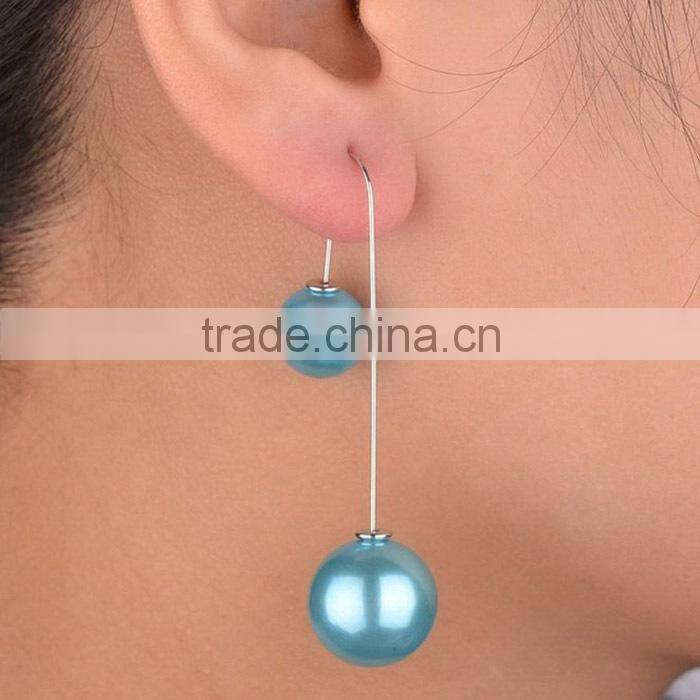 ABS pearls with hole plastic fake pearl beads