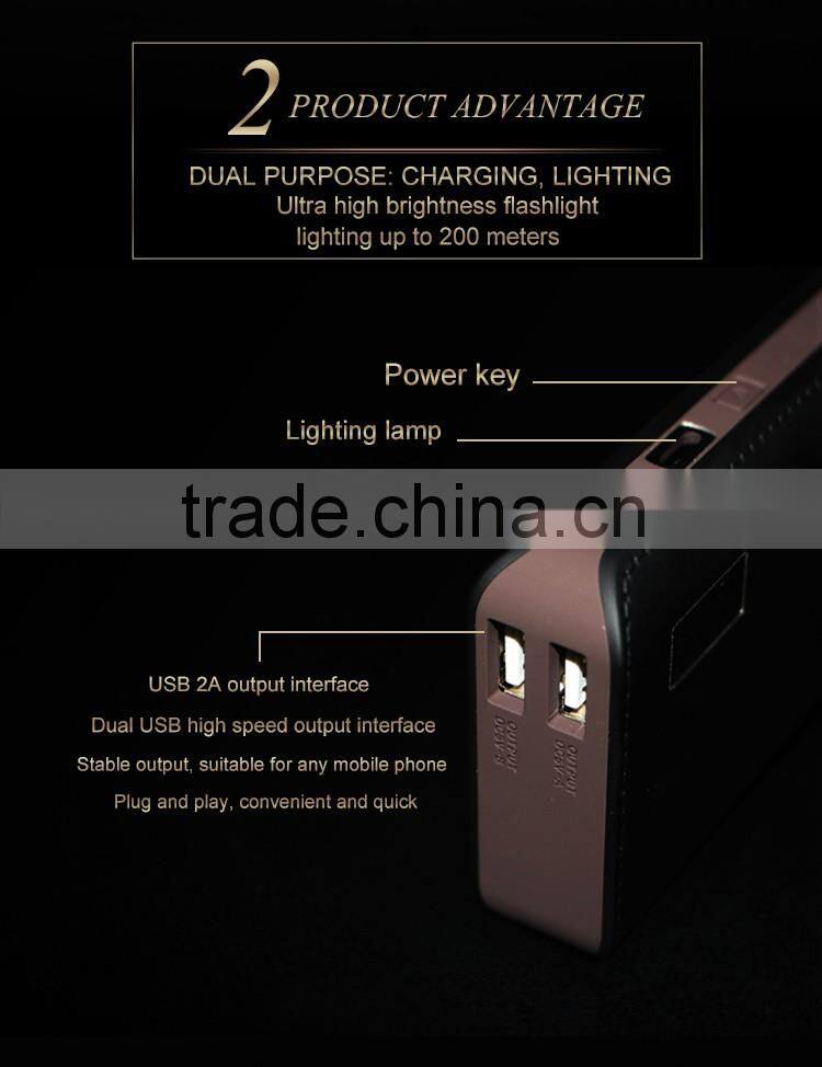 13000mAh Rechargeable travel power bank case for galaxy s4 mini i9190