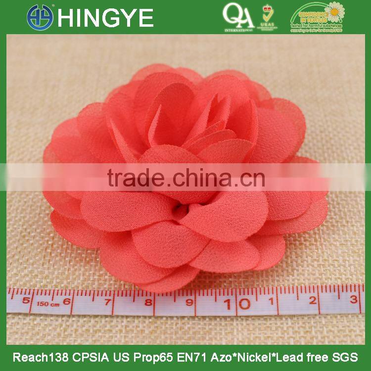 Hot selling gorgeous chiffon flower for children headband decoration -M109-1