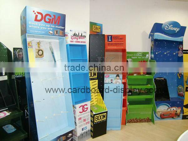 Pop Custom Cardboard Pallet Display for Electrical Socket or Metal Products