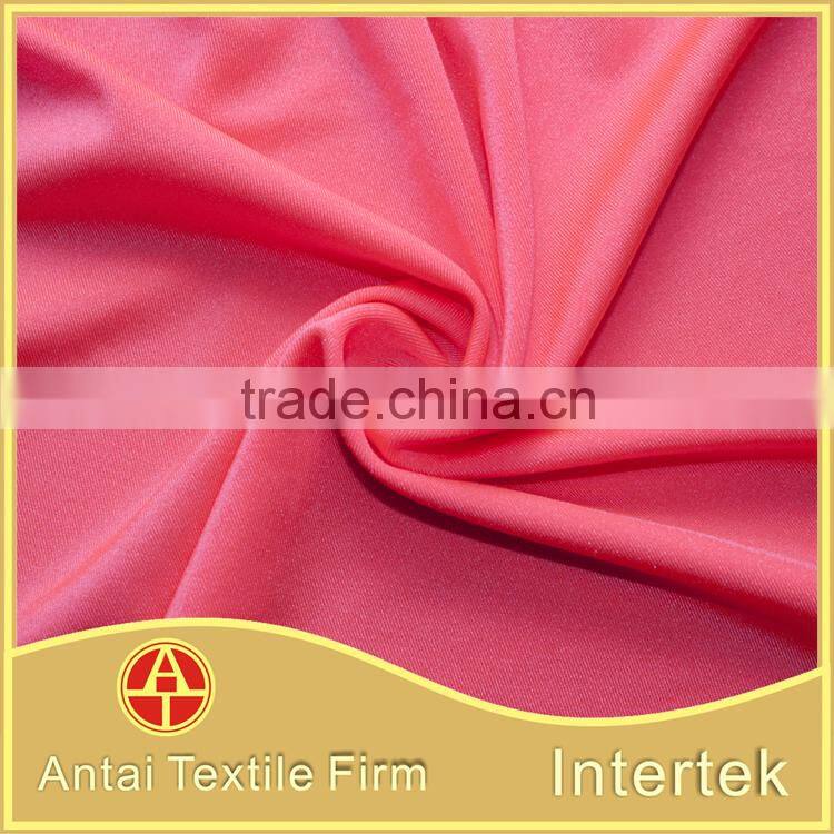 Shiny warp knitted ripstop Anti-UV lycra nylon spandex fabric for swimwear