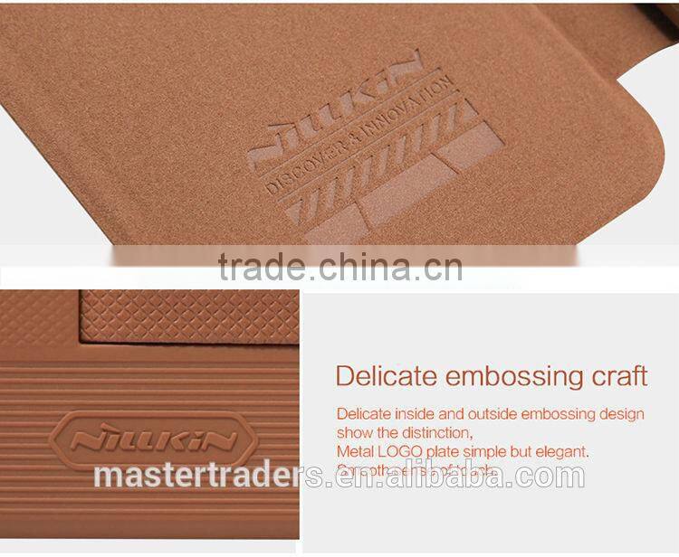 Original NILLKIN Ming Series Stand Holder Flip Wallet PU Leather Case With Card Slot For Xiaomi Note MT-3362