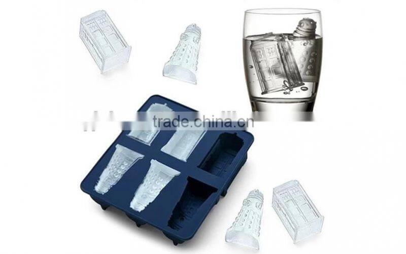 Hot sale FDA and LFGB creative silicone ice mould custom silicone ice cube tray