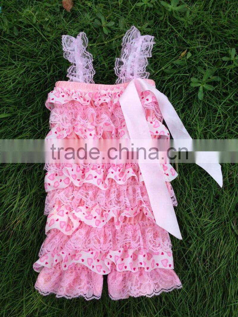 wholesale kids lace romper boutique baby lace romper children lace romper