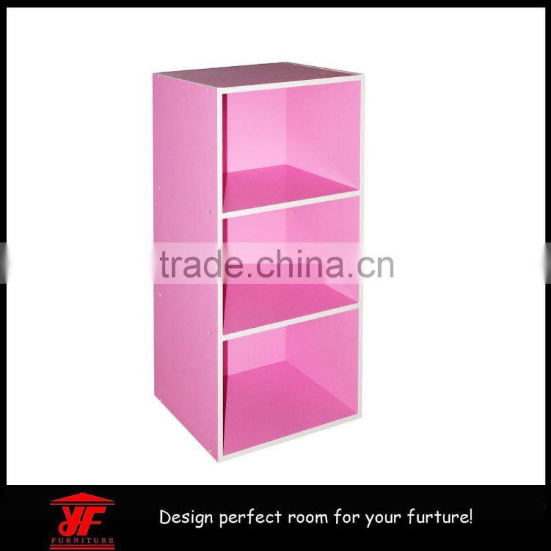 High quality unique modern living room wooden furniture display rack