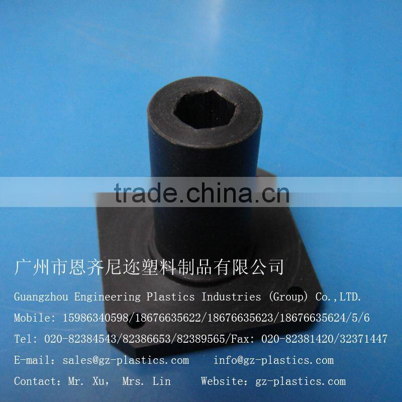 engineering plastic pa6 nylon pom pe injection molded part