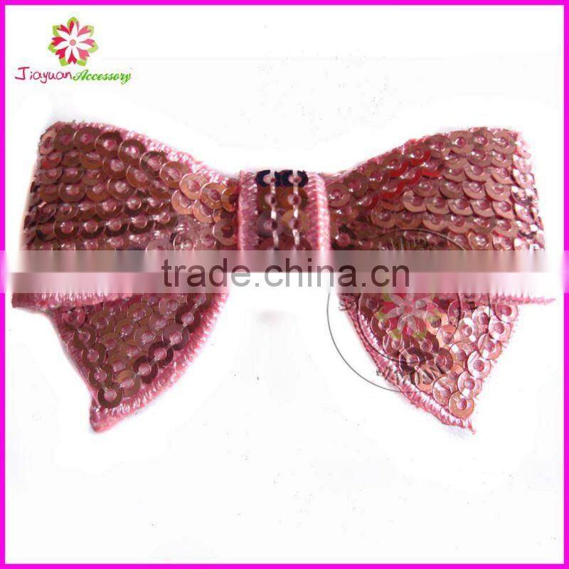 sequin bow applique