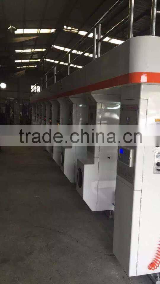 Automatic Electronic High Speed Gravure 9 colors Film Printing Machine