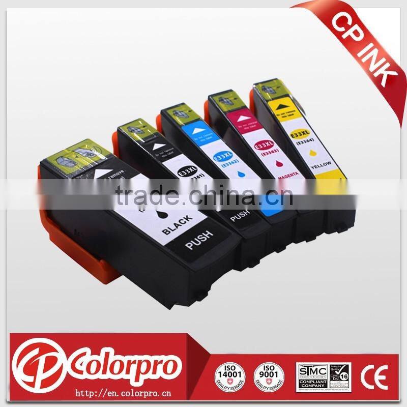 Printer ink cartridge for epson T3351 T3361-T3364 E33xl compatible ink cartridge for epson deskjet XP-635, XP-830