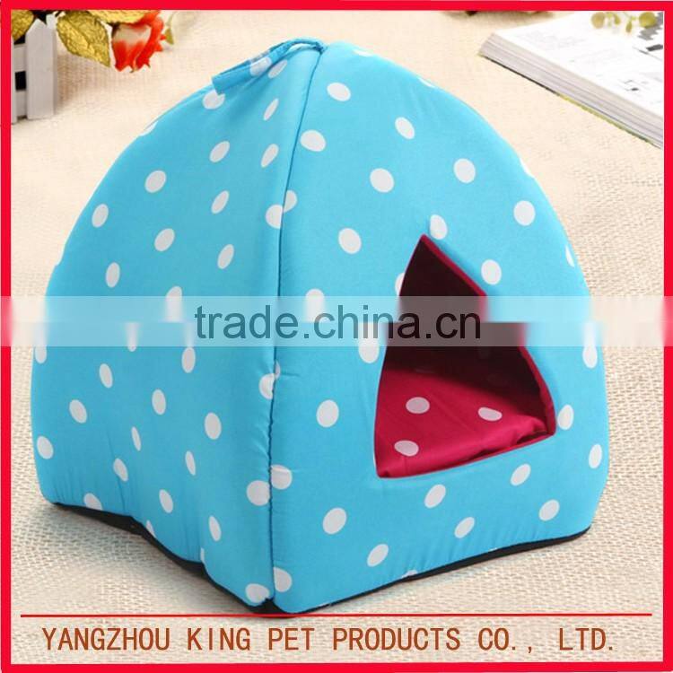 Eco friendly cute animal indoor house bed small dog sleeping bag