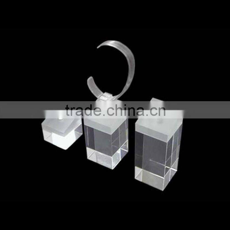 Acrylic watch stands for mens and ladies sizes