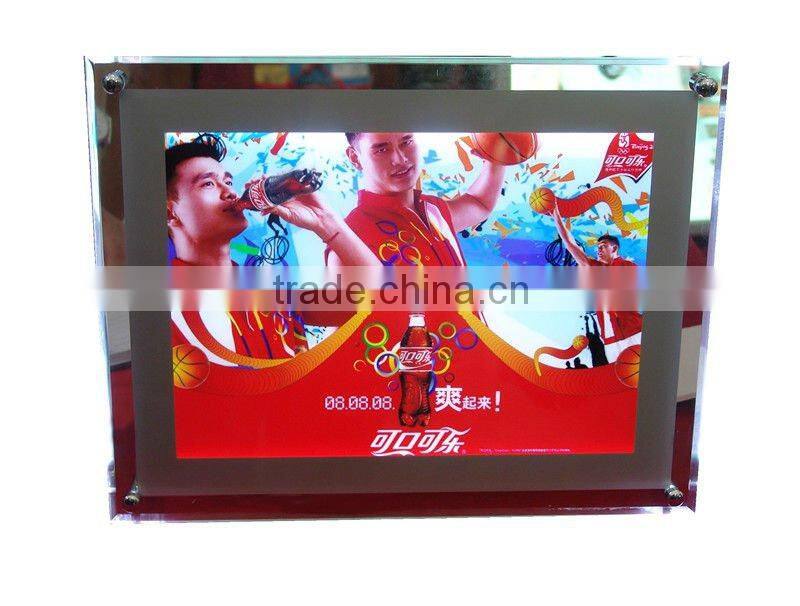 2012 new product transparency slim light box
