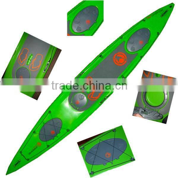 New design plastic surfing board/stand up paddle board-SUP16