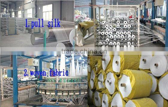 Factory manufacturer the 25kg polypropylene bags for packaging by china