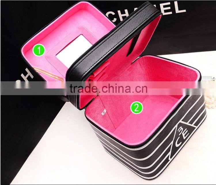 china fashion style pvc cosmetic case make up case