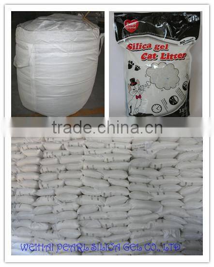 Best select, high adsorption cat litter silica sand,