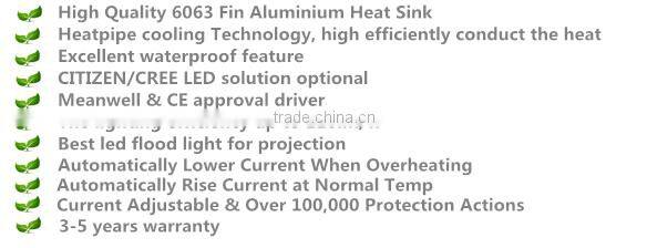 2016 New Patent Citizen COB LED Flood Light 100w