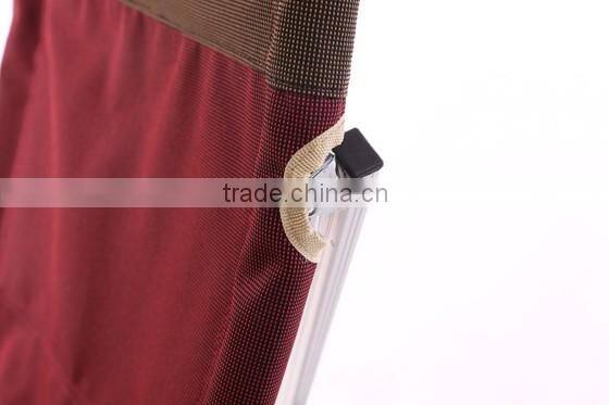 portable beach camping aluminum patio chair with carrybag